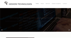 Desktop Screenshot of geekerstechnologies.com