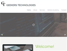 Tablet Screenshot of geekerstechnologies.com